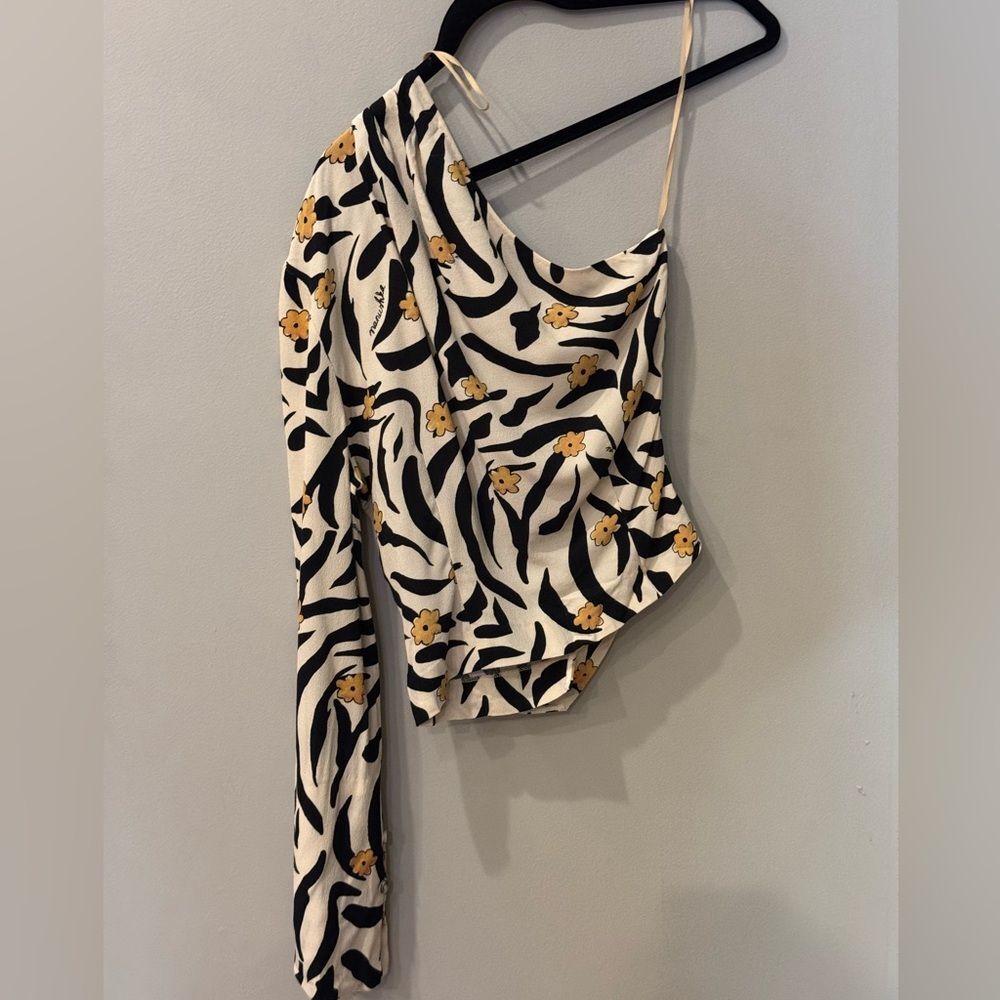 Nanushka Laurine Asymmetric Top‎ Women’s Size Medium - Picture 5 of 12